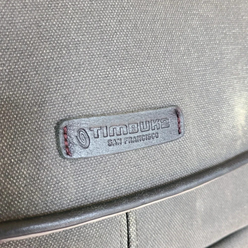 Timbuk2 gray canvas